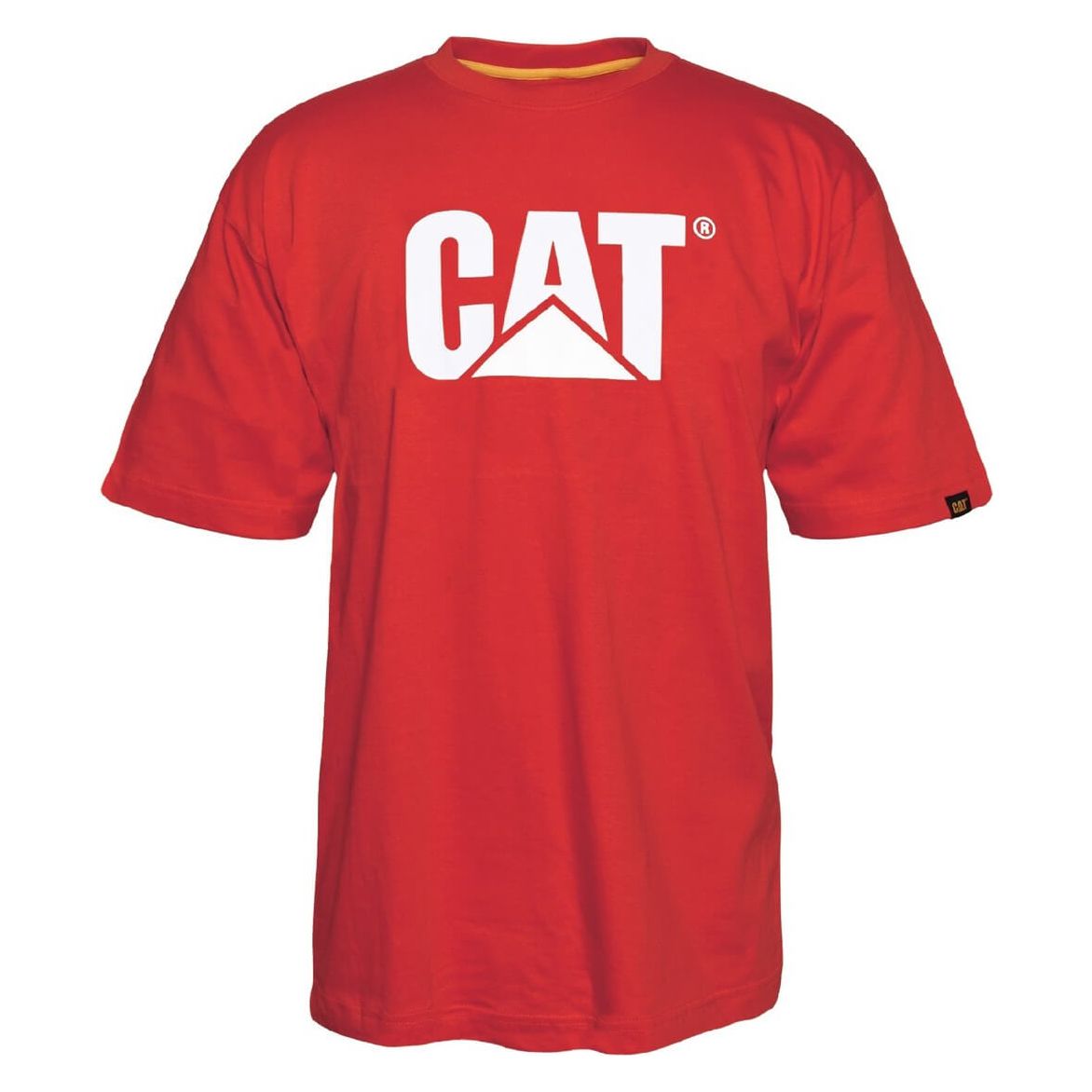 Caterpillar Trademark Logo T-Shirt-Red Tide-Main