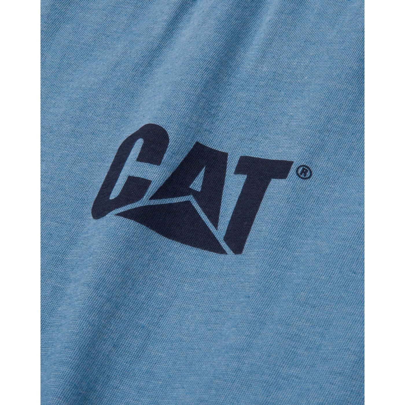 Caterpillar Trademark Lomng Sleeved Banner T-Shirt 1510034 Teal 2#colour_teal