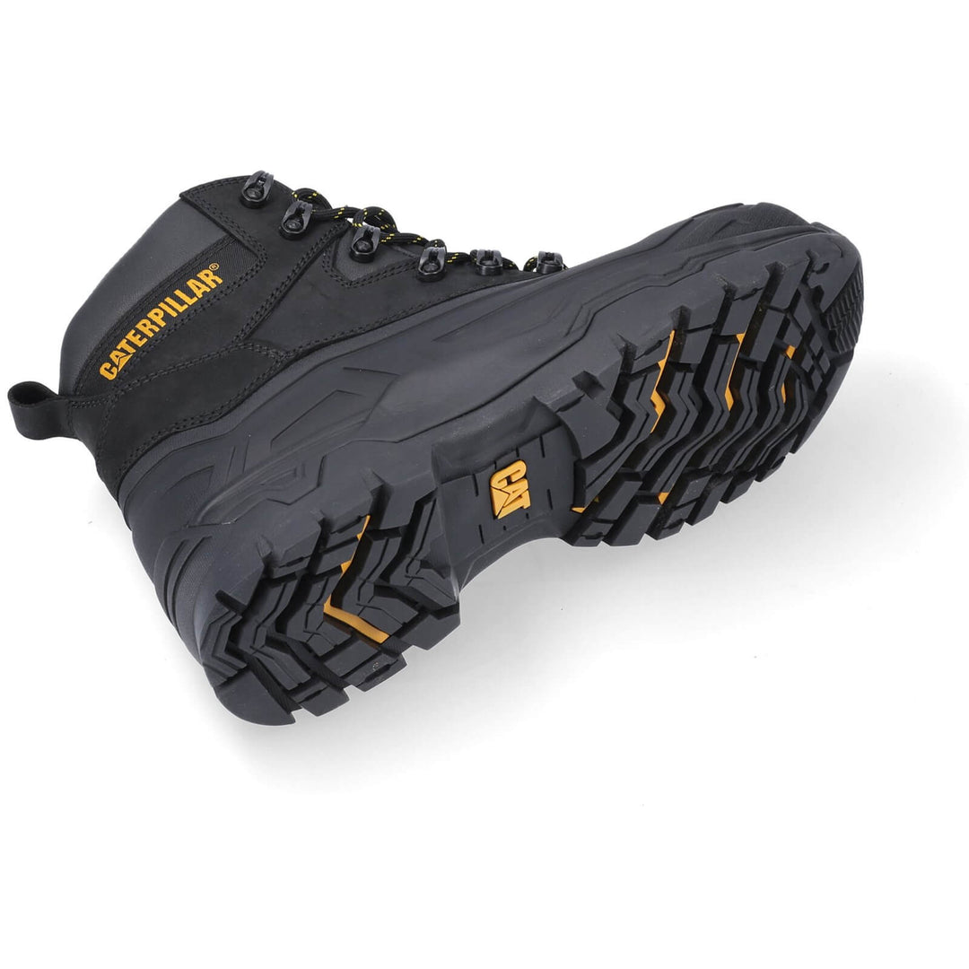 Caterpillar Typhoon SBH Boots Black 3#colour_black