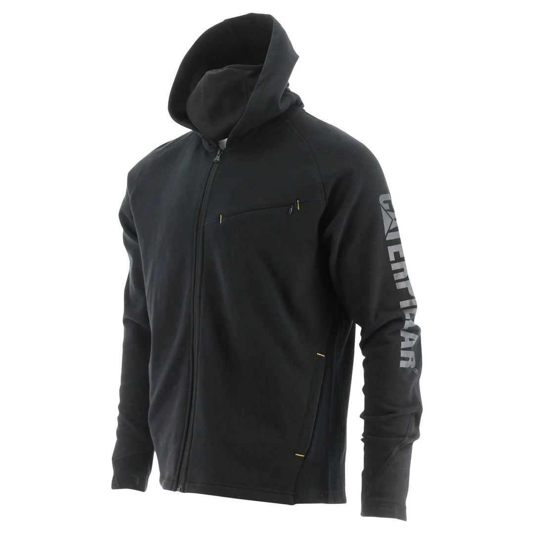 Caterpillar Viraloff Hooded Sweatshirt Black 1#colour_black