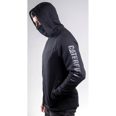Caterpillar Viraloff Hooded Sweatshirt Black 4#colour_black