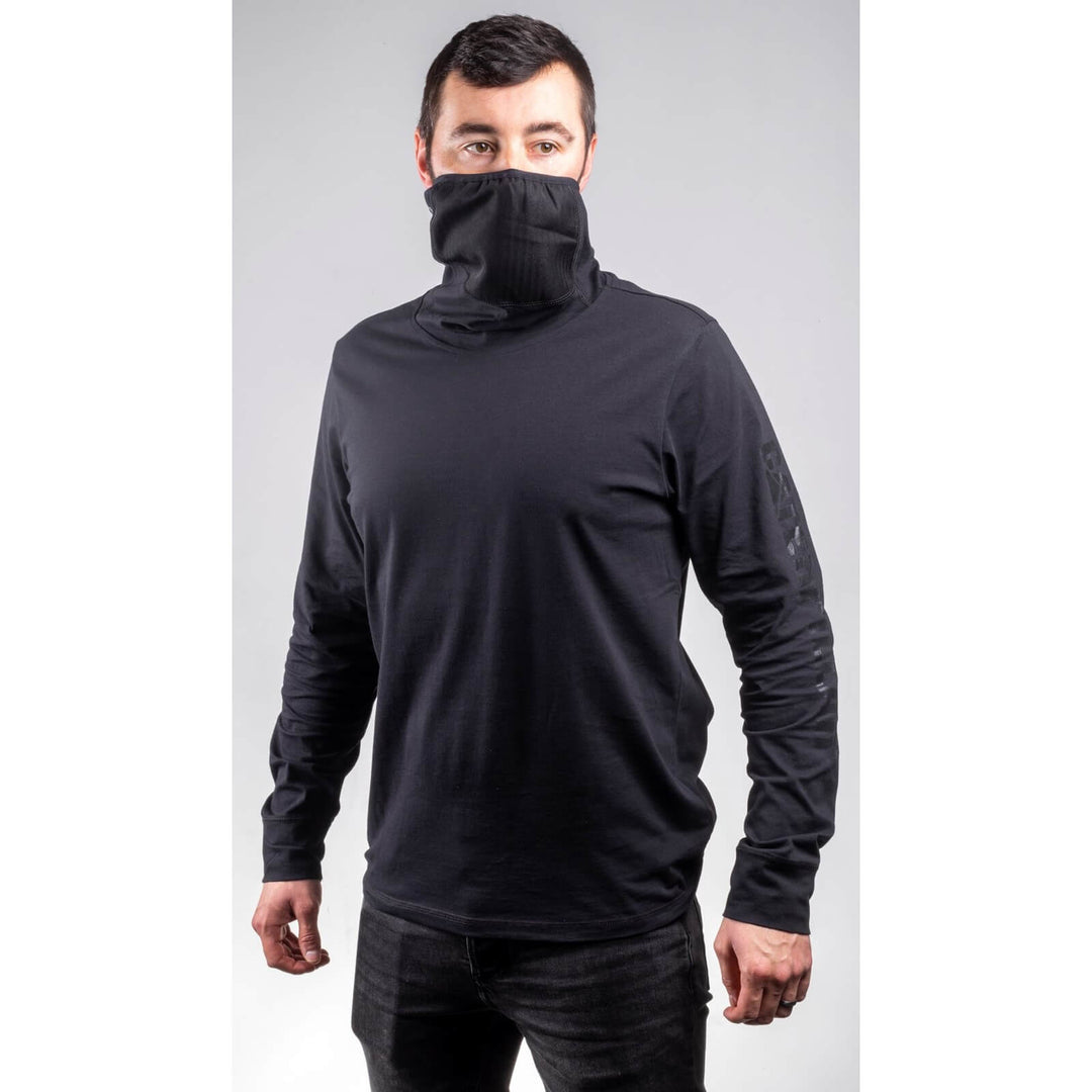 Caterpillar Viraloff Long Sleeve Gaiter T-Shirt Black 2#colour_black