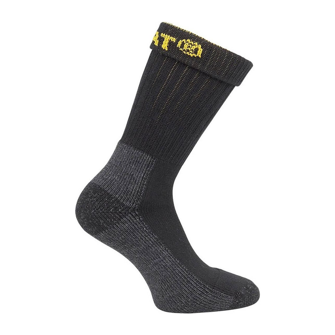 Caterpillar Work Sock 2-Pack-Black-Main