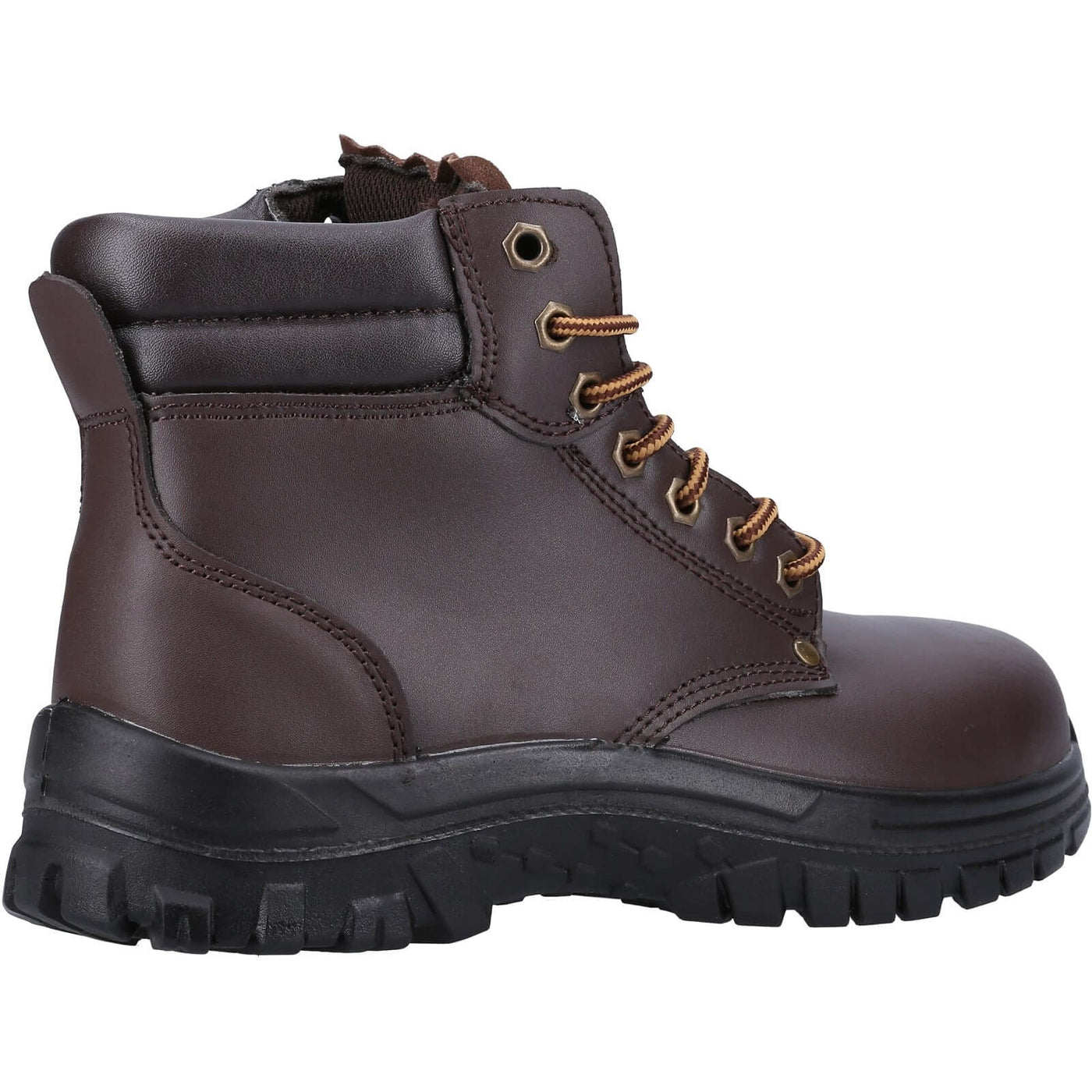 Centek 318 S3 Safety Boots Brown 2#colour_brown