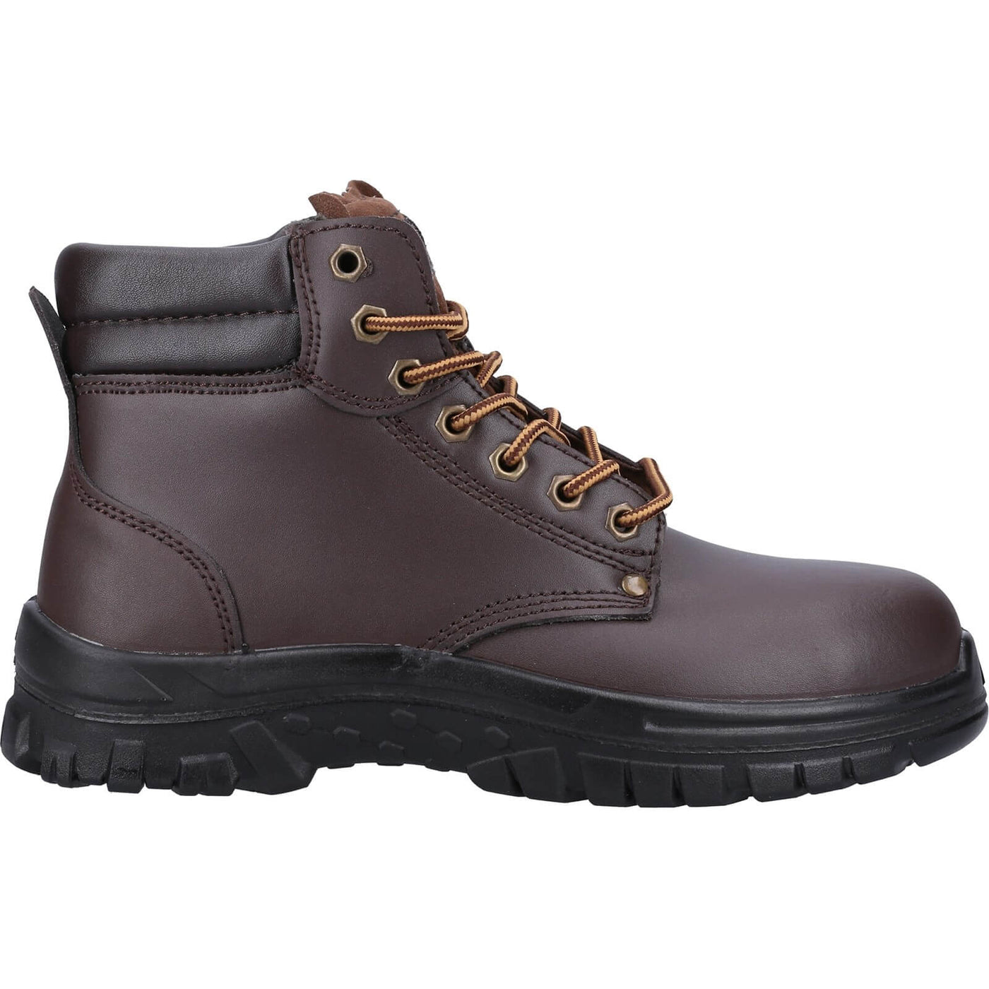 Centek 318 S3 Safety Boots Brown 4#colour_brown