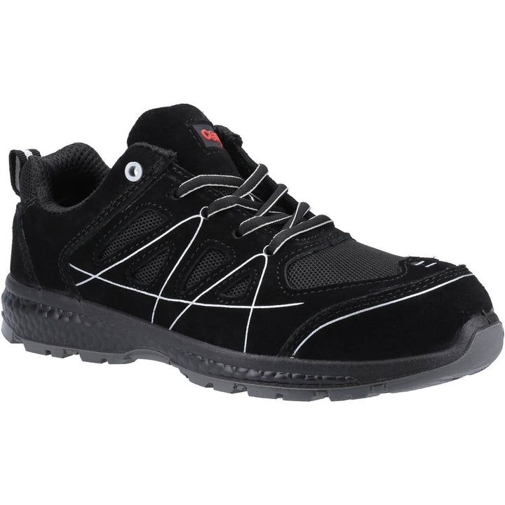 Centek FS314 S1P Safety Trainers Black 1#colour_black