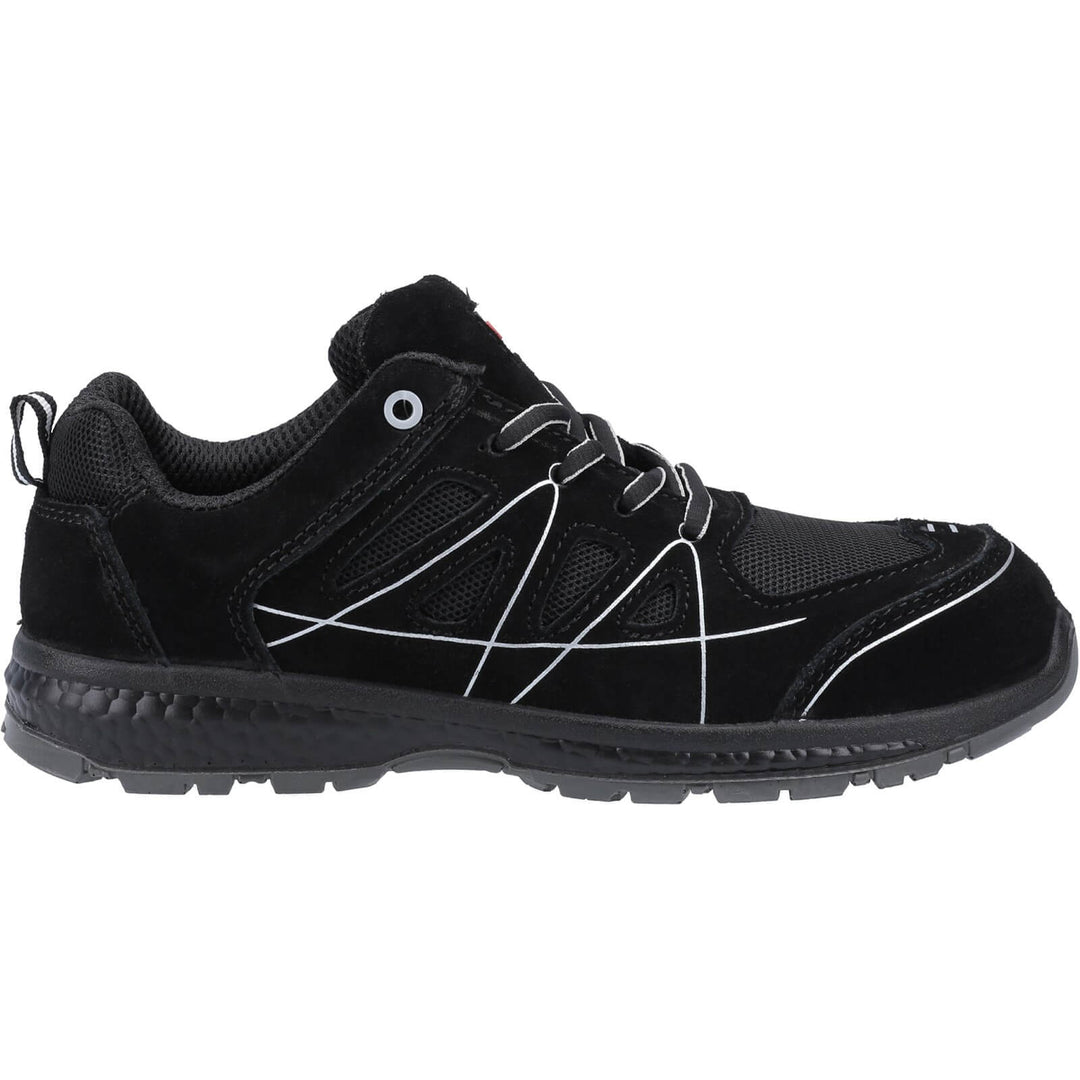 Centek FS314 S1P Safety Trainers Black 4#colour_black