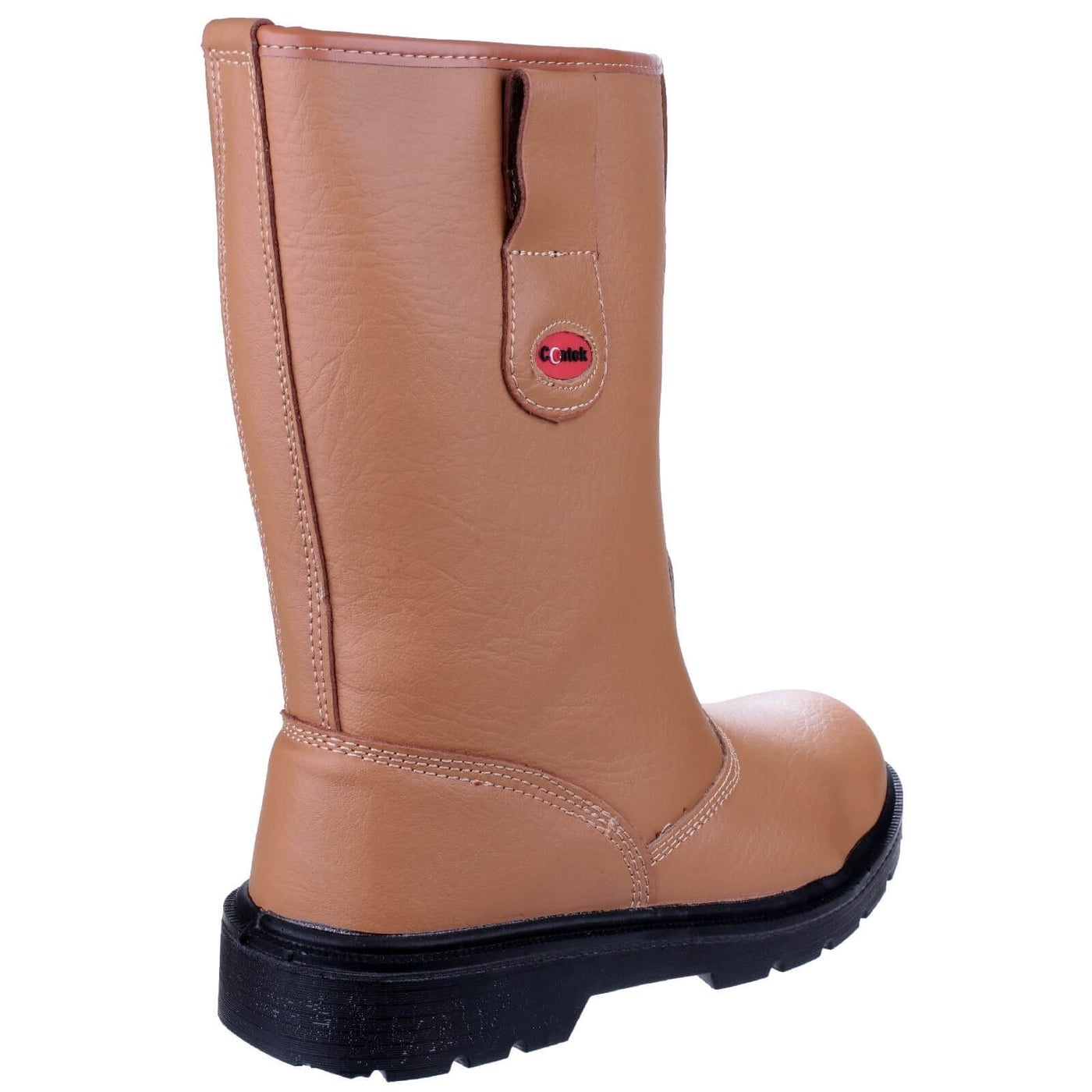 Centek FS334 Safety Rigger Boots Tan 2#colour_tan