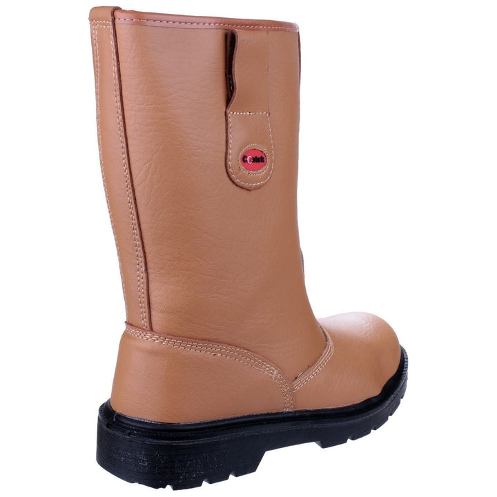 Centek FS334 Safety Rigger Boots-Tan-2