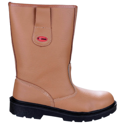 Centek FS334 Safety Rigger Boots Tan 5#colour_tan