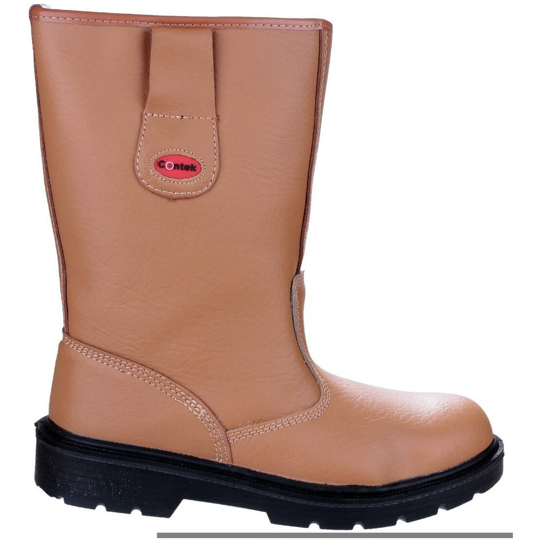 Centek FS334 Safety Rigger Boots-Tan-5