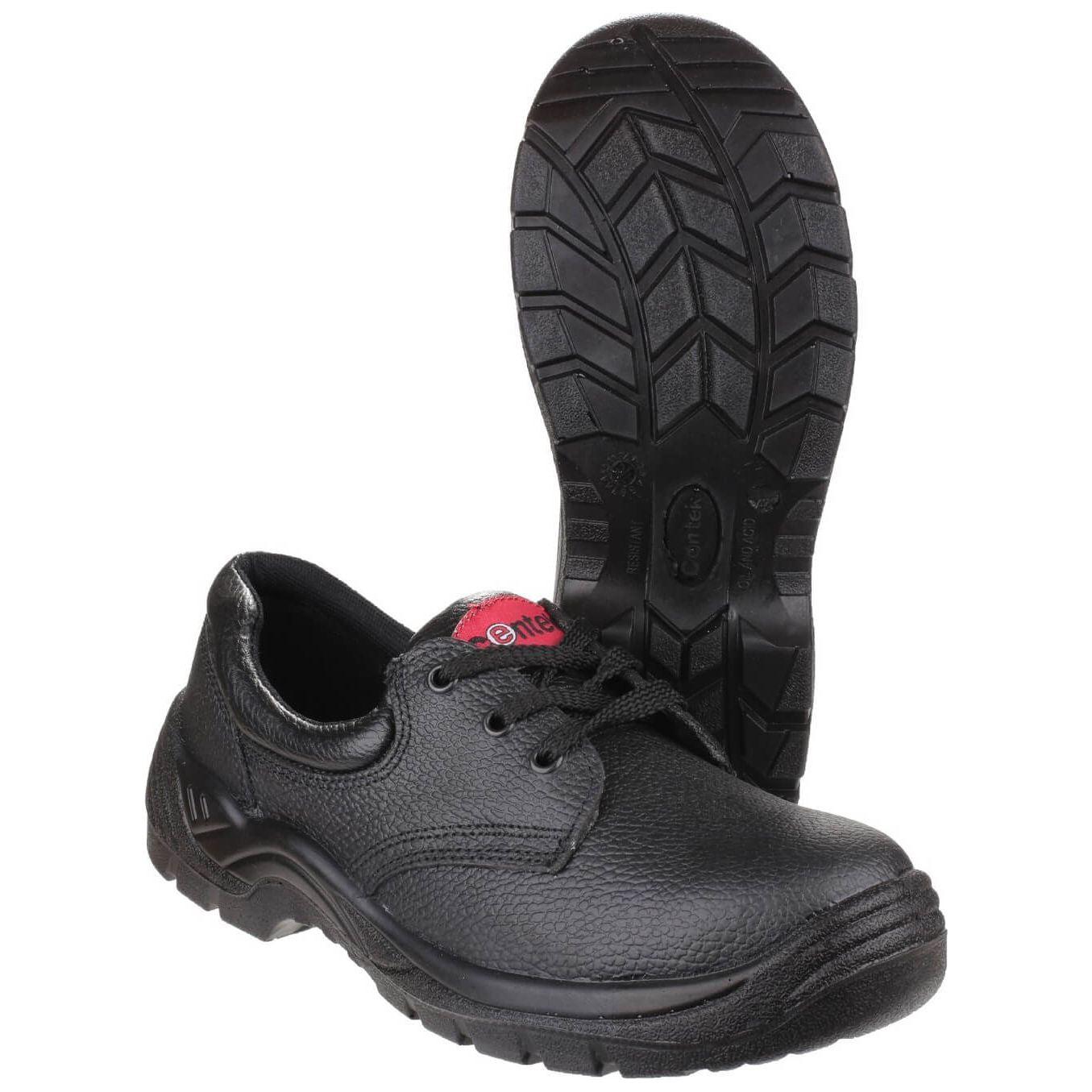 Centek FS337 Safety Work Shoes-Black-3