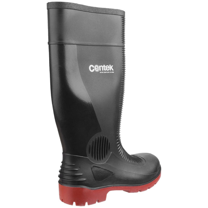 Centek FS338 Toe Cap Safety Wellingtons-Black-2