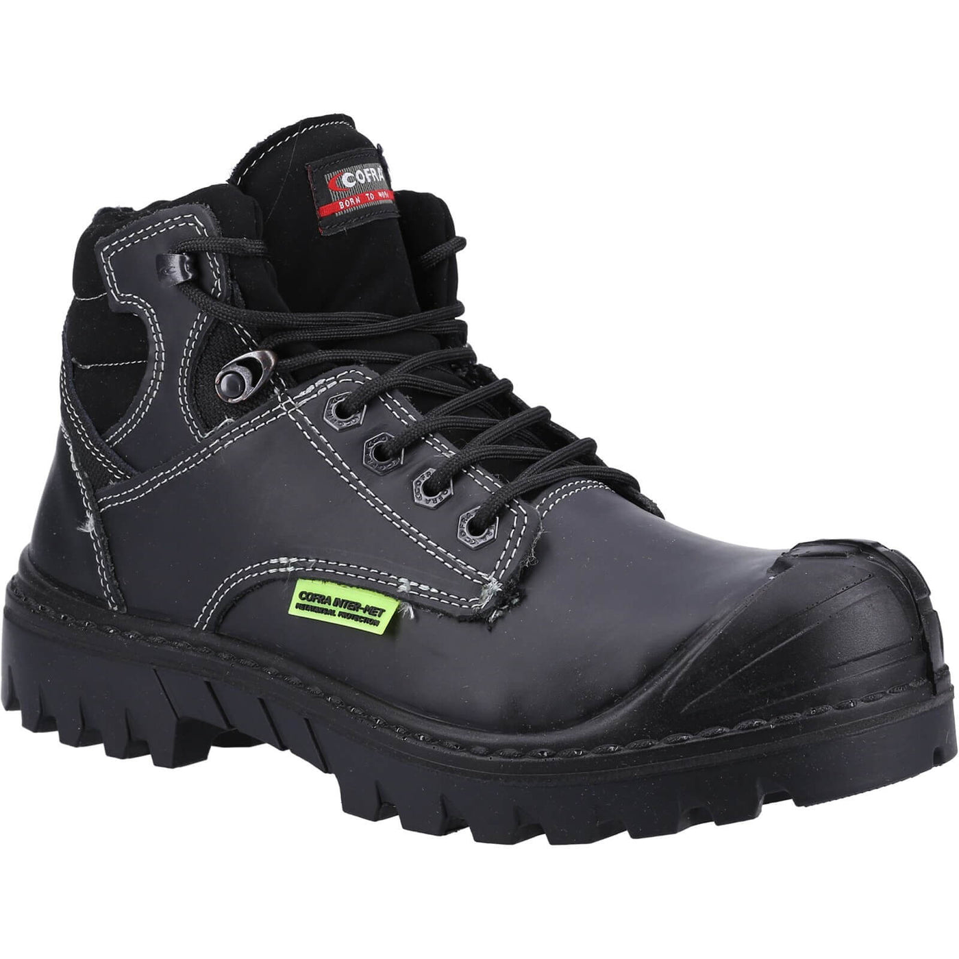 Cofra Darwen Metatarsal Protection Safety Boots S3 SRC Black 1#colour_black