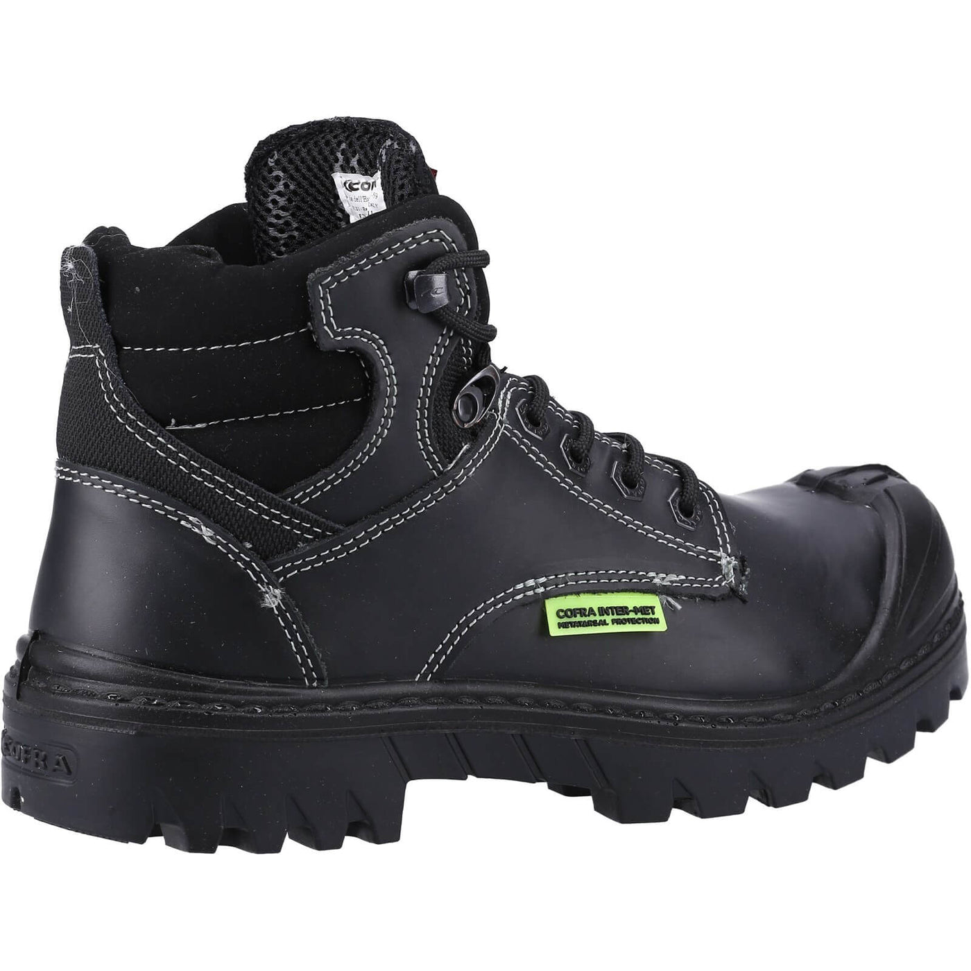 Cofra Darwen Metatarsal Protection Safety Boots S3 SRC Black 2#colour_black