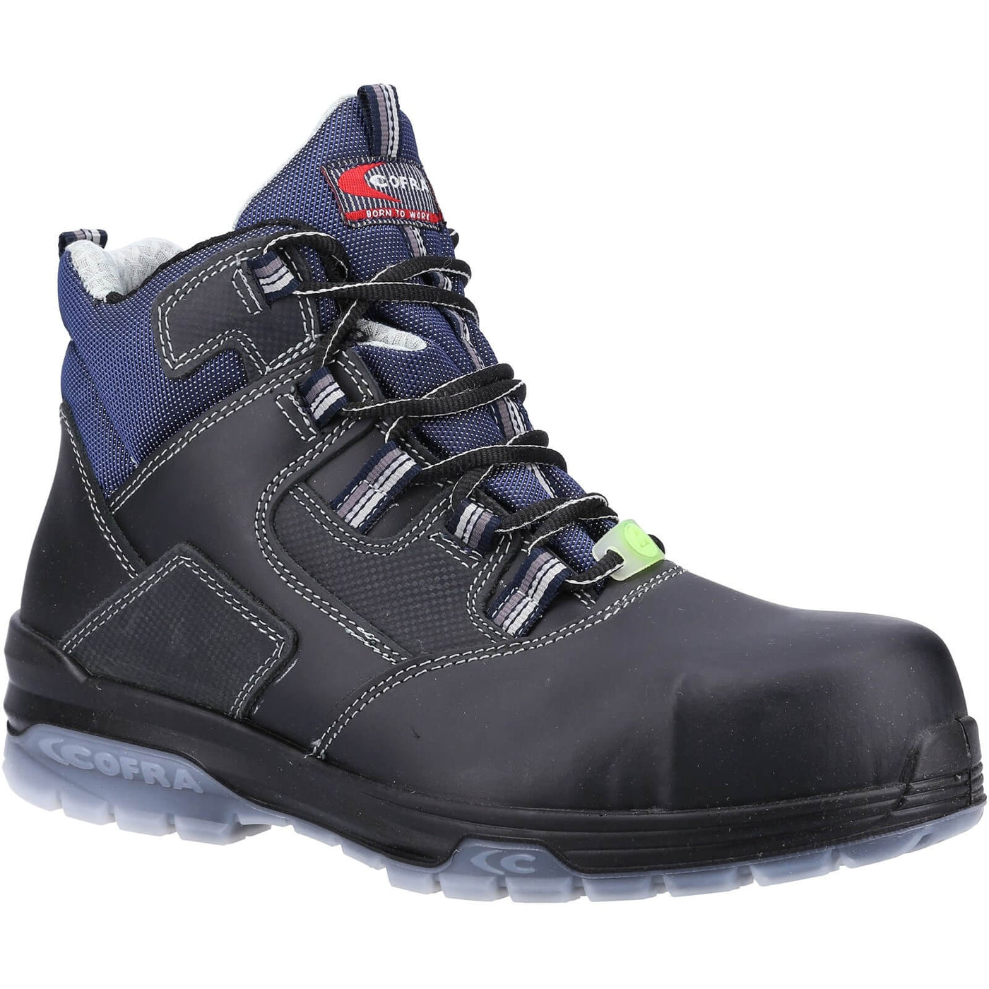 Cofra Funk Safety Boots S3 SRC Black/Blue 1#colour_black-blue