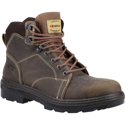 Cofra Land BIS Safety Boots S3 SRC Brown 1#colour_brown