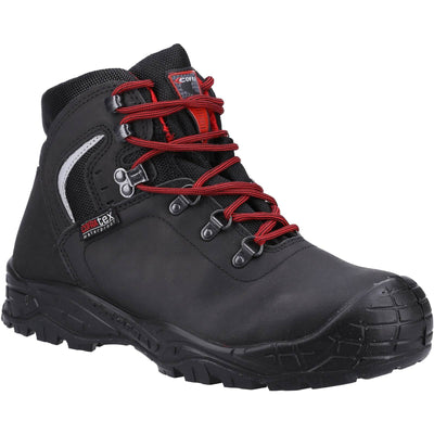 Cofra Summit Safety Boots S3 WR SRC Black/Red 1#colour_black-red