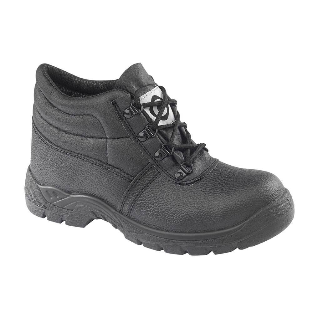 Contractor 101Sm Black Safety Chukka Boots Black Product Main#colour_black