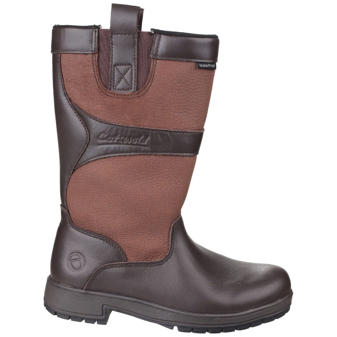 Cotswold Ascot Waterproof Wellies-Walnut-5