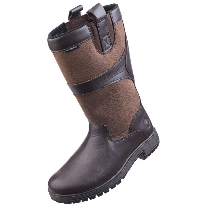 Cotswold Ascot Waterproof Wellies-Walnut-7