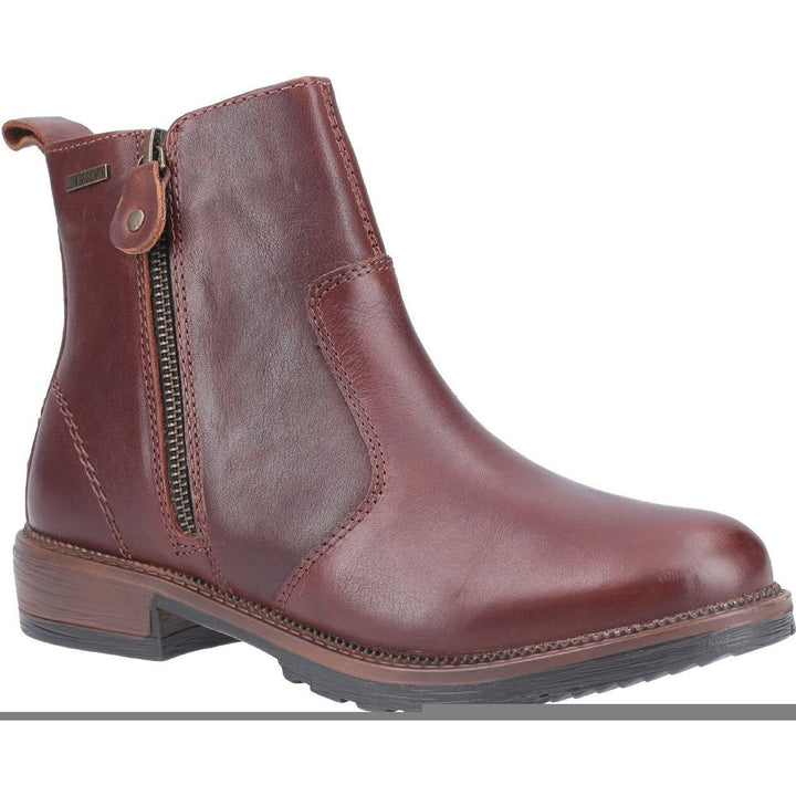 Cotswold Ashwicke Zip Ankle Boots-Brown-Main