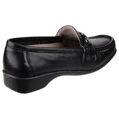 Cotswold Barrington Loafer Shoes-Black-2