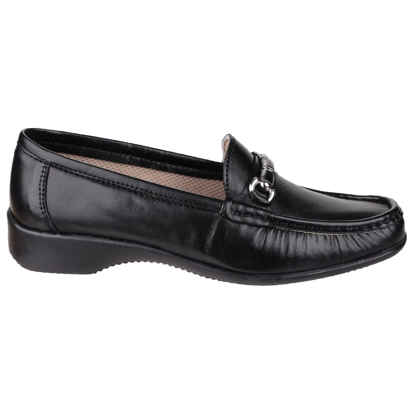 Cotswold Barrington Loafer Shoes-Black-5