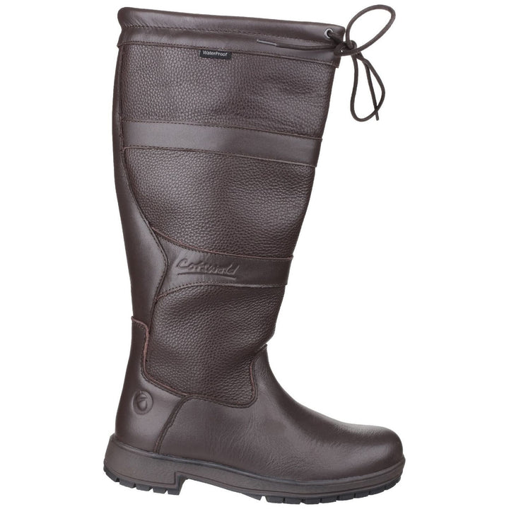 Cotswold Beaumont Waterproof Wellies-Brown-5