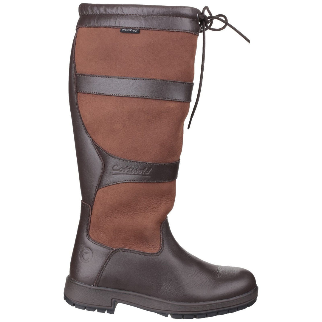 Cotswold Beaumont Waterproof Wellies-Walnut-5