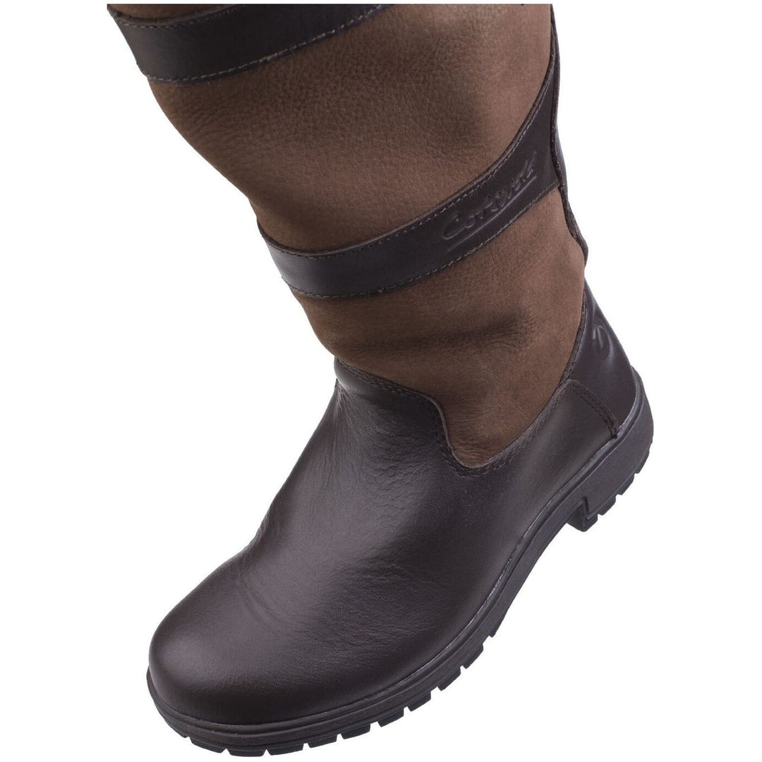 Cotswold Beaumont Waterproof Wellies-Walnut-7