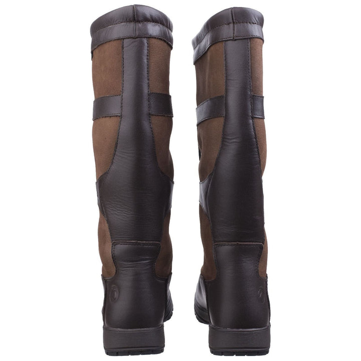 Cotswold Beaumont Waterproof Wellies-Walnut-8