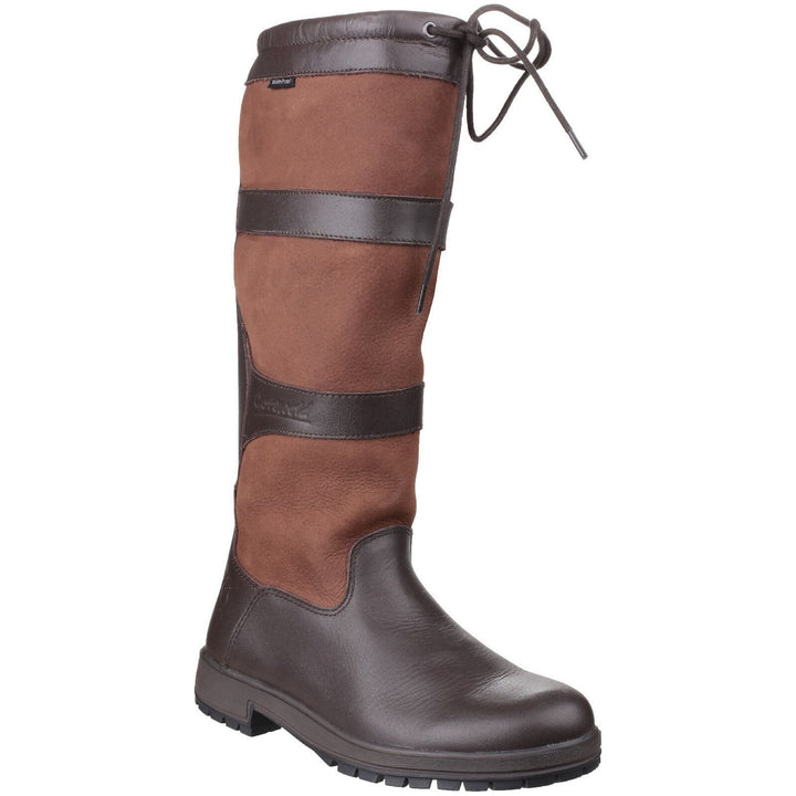 Cotswold Beaumont Waterproof Wellies-Walnut-Main