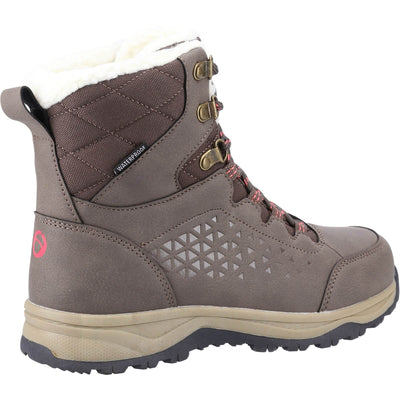 Cotswold Burton Womwns Wellingtons Taupe 2#colour_taupe-grey-brown