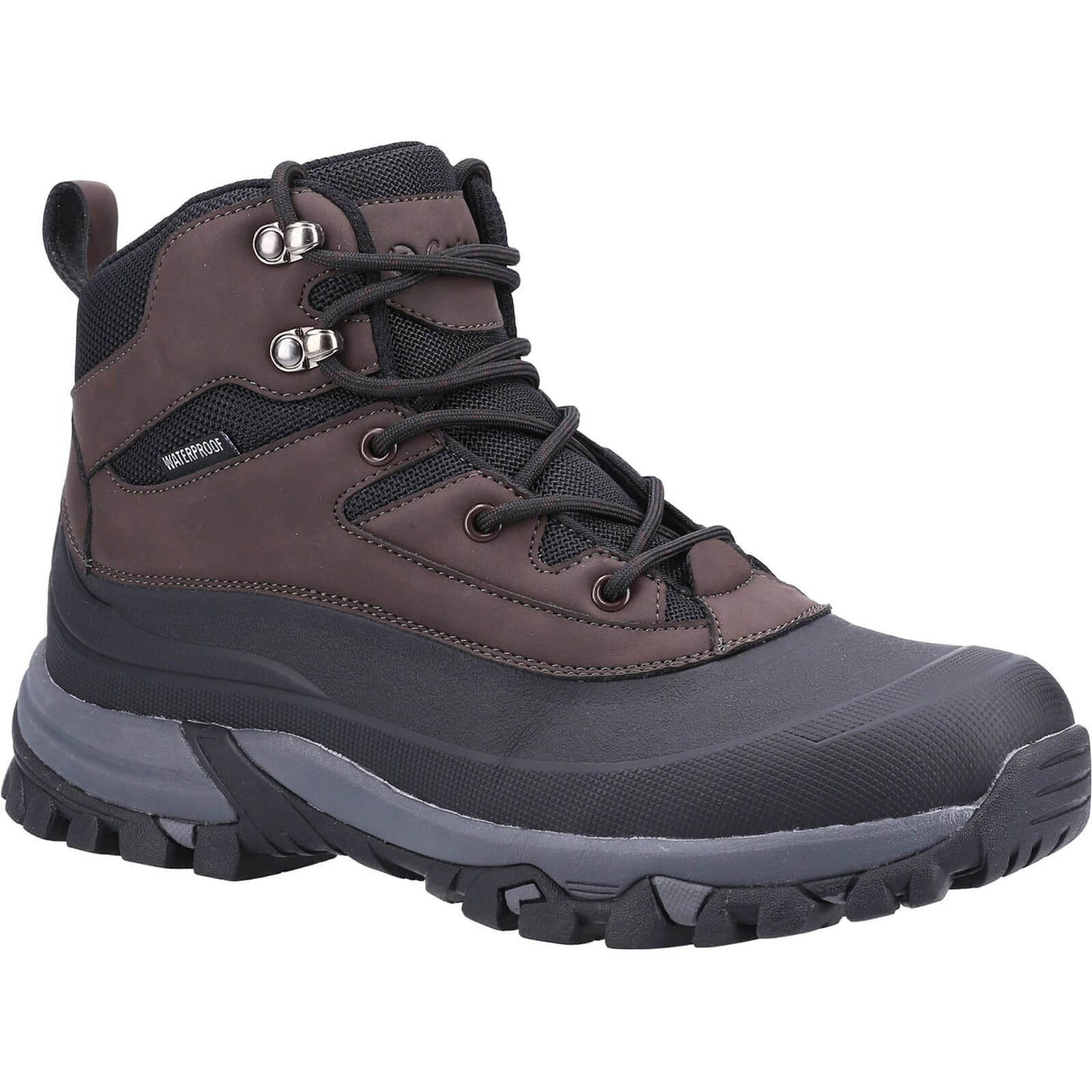Cotswold Calmsden Hiking Boots Brown 1#colour_brown