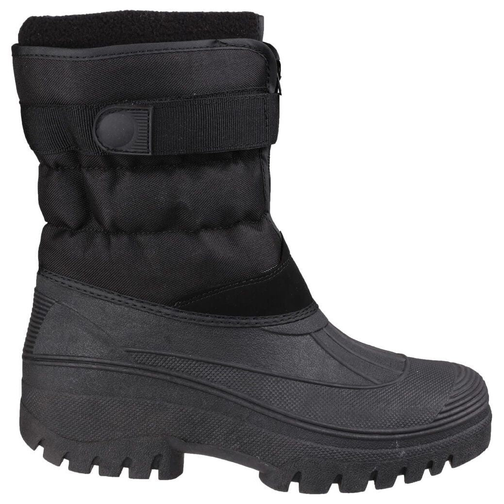 Cotswold Chase Touch-Fastening Zip Winter Boots Mens – workweargurus.com