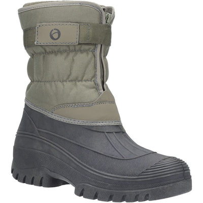 Cotswold Chase Touch-Fastening Zip Winter Boots Womens