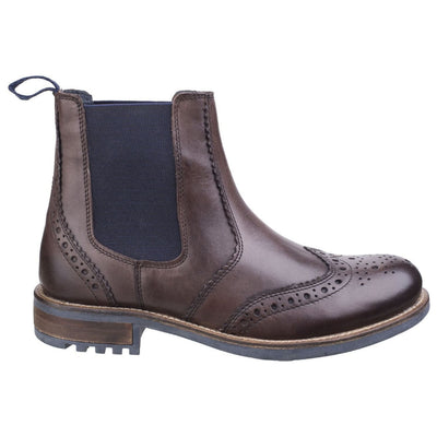 Cotswold Cirencester Chelsea Brogues-Brown-4
