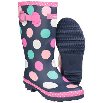 Cotswold Dotty Jnr Wellies-Multicoloured-3