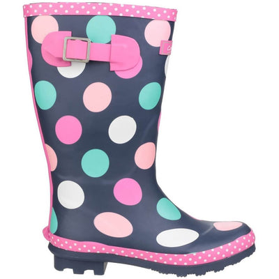 Cotswold Dotty Jnr Wellies-Multicoloured-5
