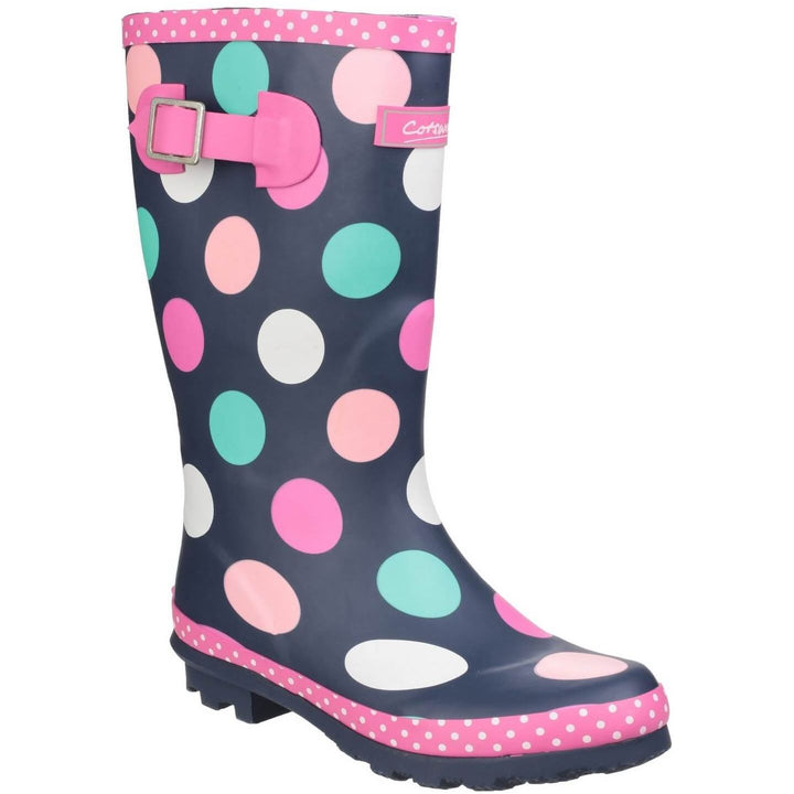 Cotswold Dotty Jnr Wellies-Multicoloured-Main