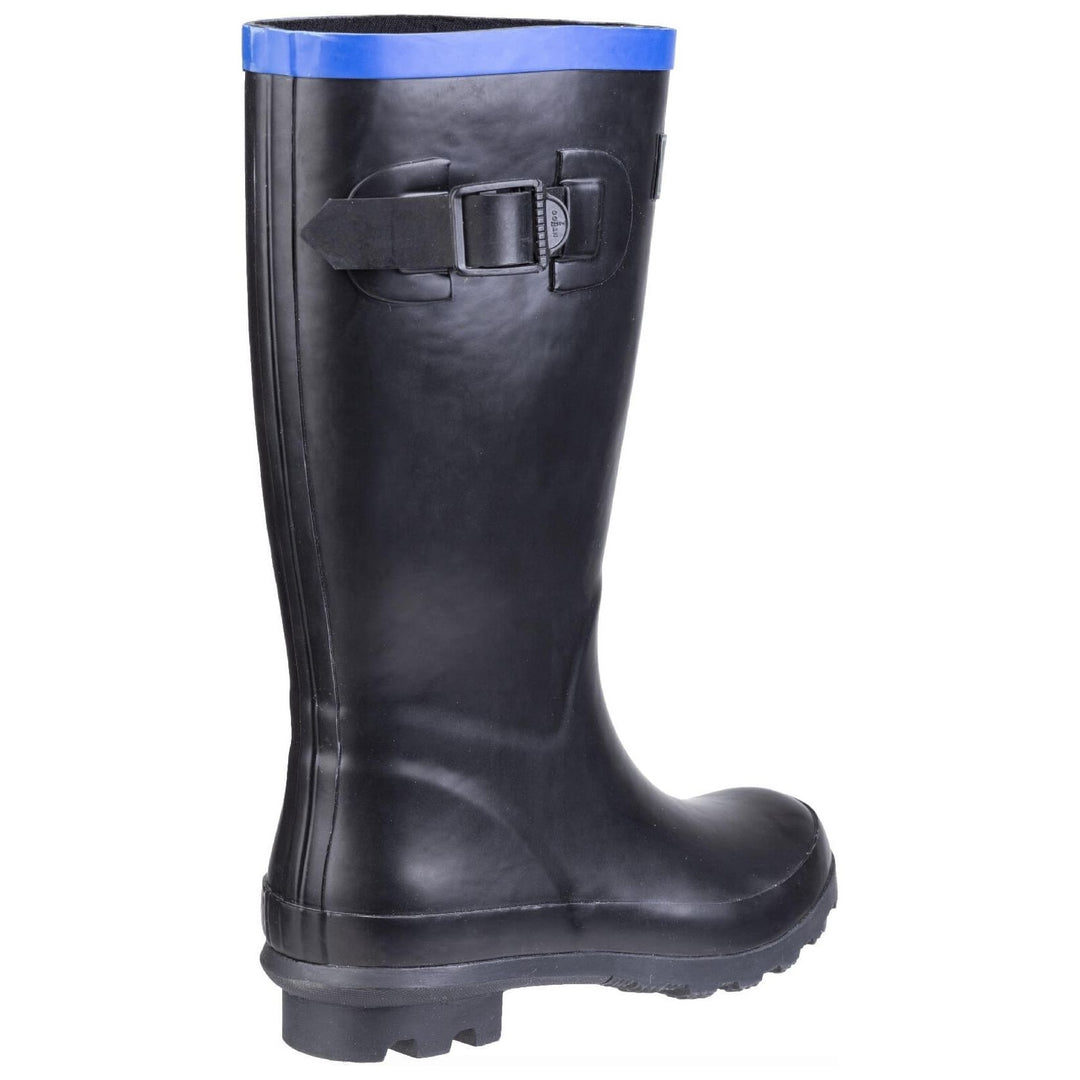 Cotswold Fairweather Junior Wellies-Black-Blue-2