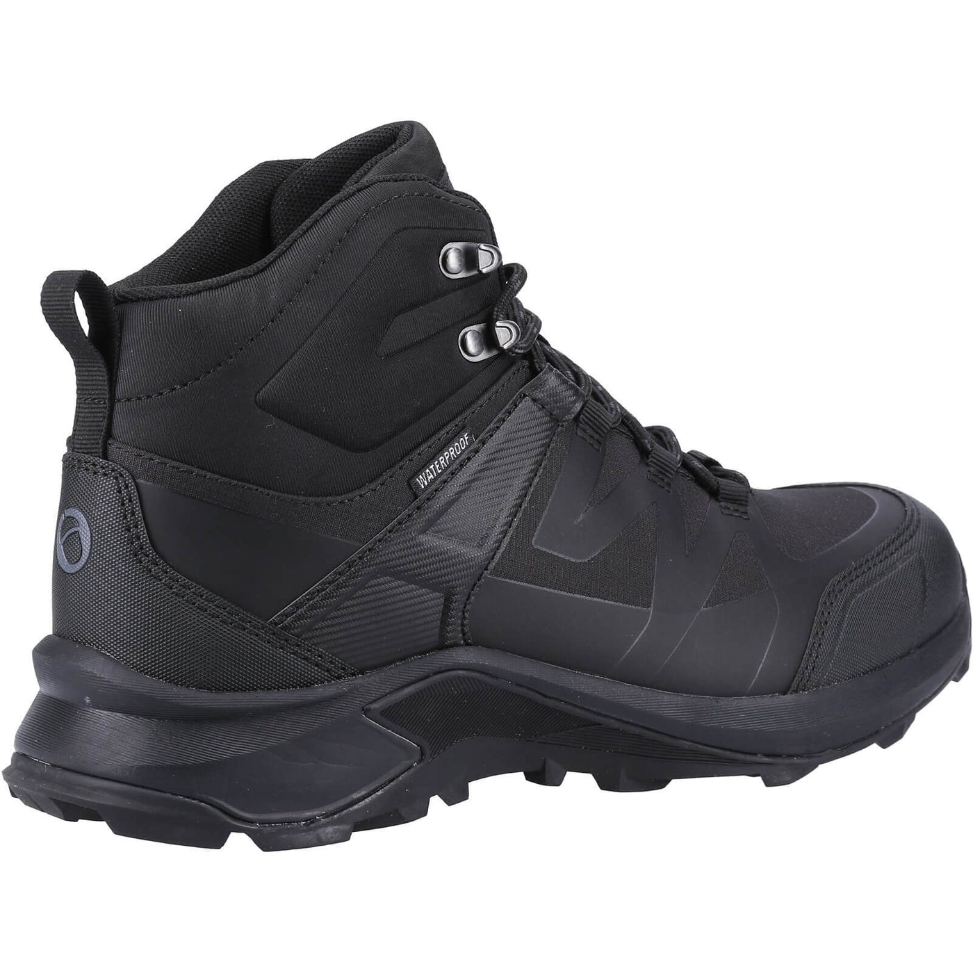 Cotswold Horton Hiking Boots Black 2#colour_black