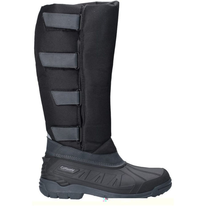 Cotswold Kemble Short Wellies-Black-4