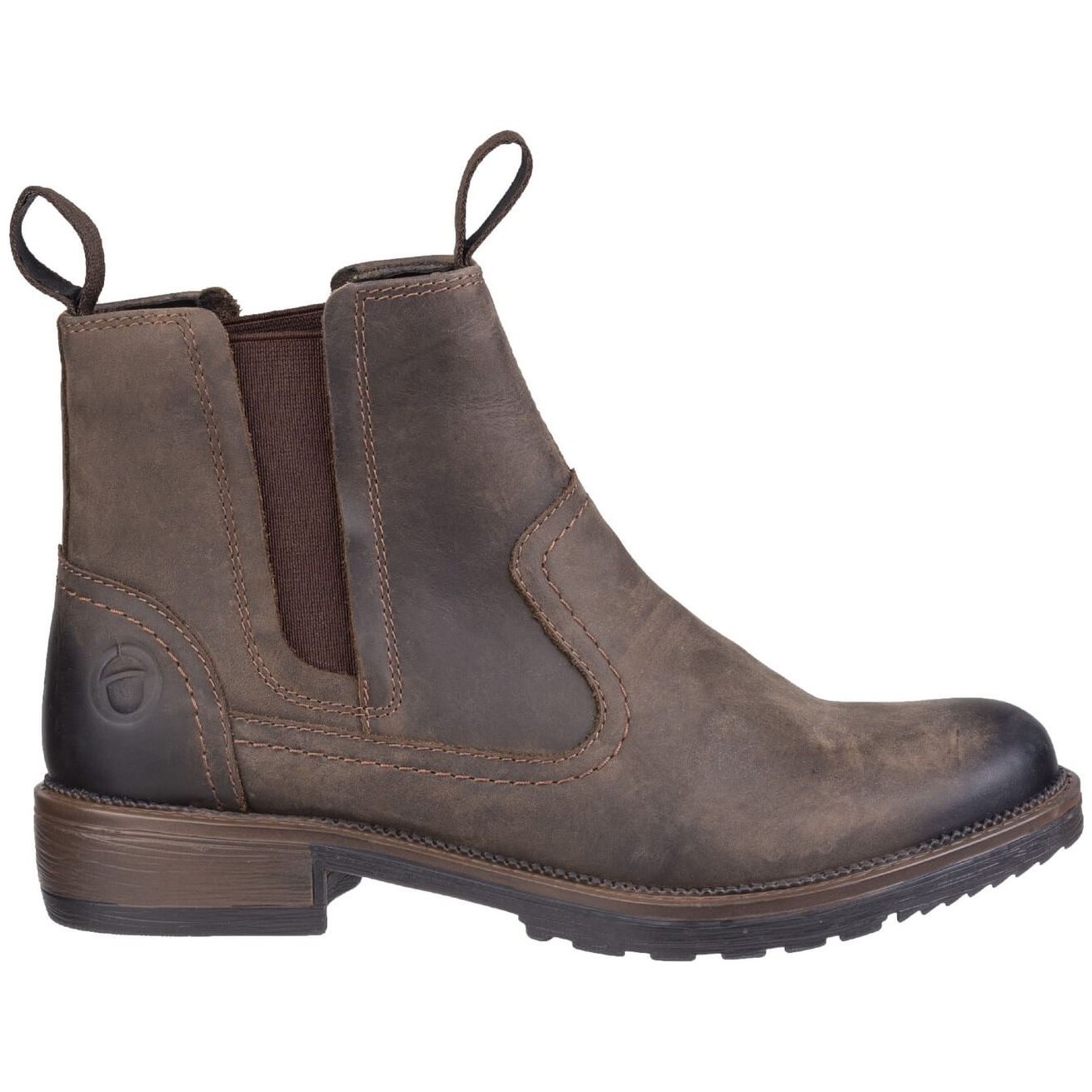 Cotswold Laverton Ankle Boots-Brown-4