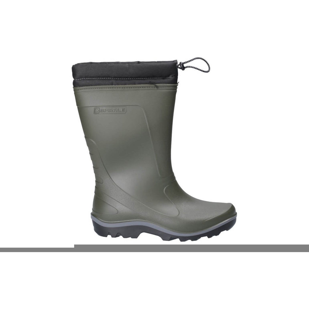 Cotswold Minchinhampton Lined Wellies-Green-4