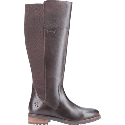 Cotswold Montpellier Long Boots-Brown-4