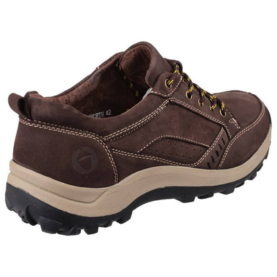 Cotswold Nailsworth Leather Shoes-Brown-2