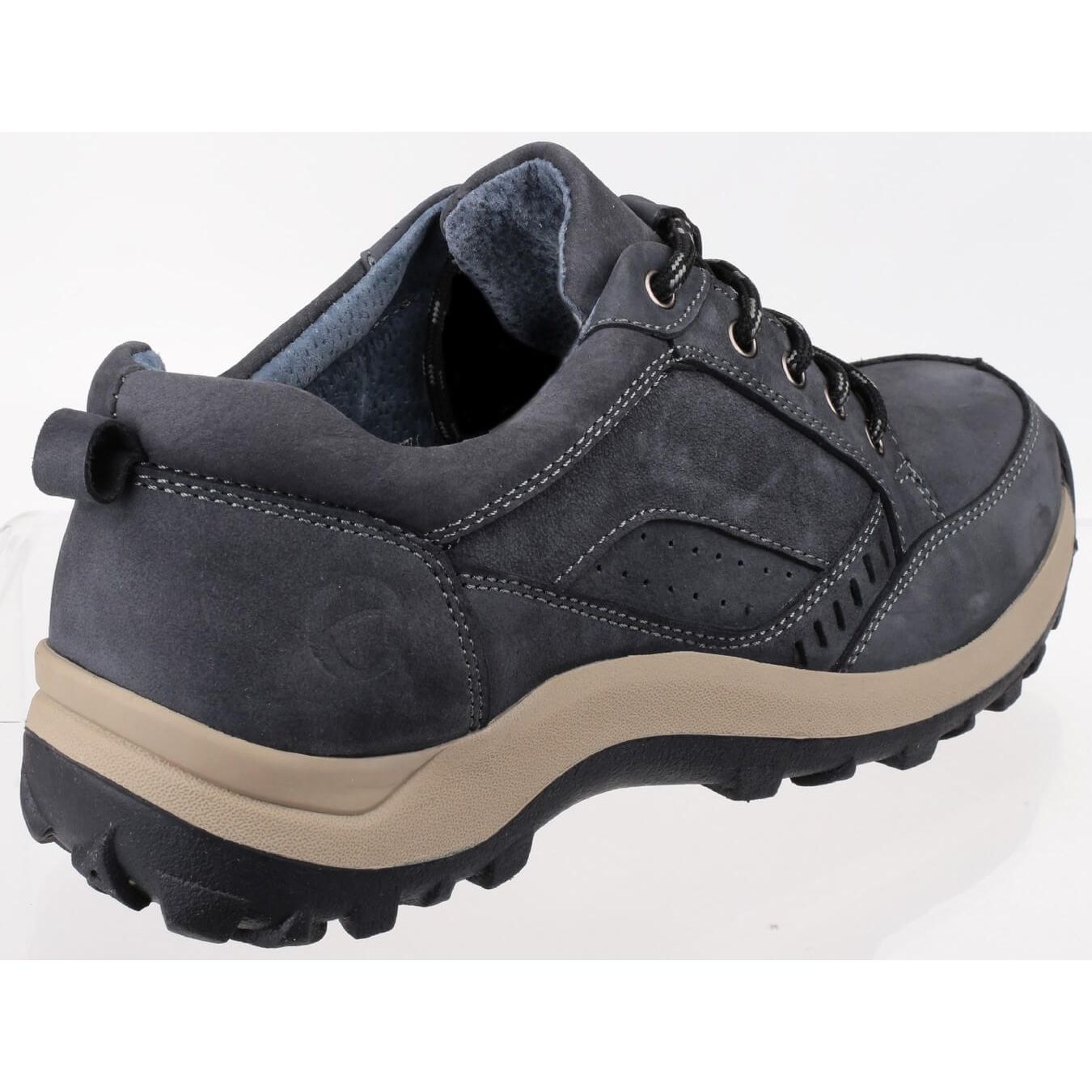 Cotswold Nailsworth Leather Shoes-Navy-2