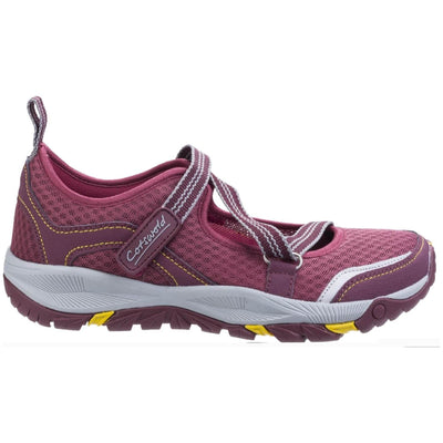Cotswold Norton Hiking Shoes-Wine-5